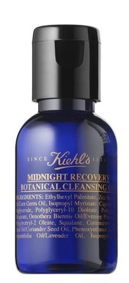 Нічна відновлююча олія для очищення шкіри обличчя Kiehl's Midnight Recovery 40мл. 0339 фото