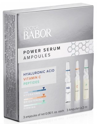 Мінінабір ампул для обличчя Babor Doctor Babor Power Serum Ampullen 3-er Set, 3 x 2мл. 0139 фото