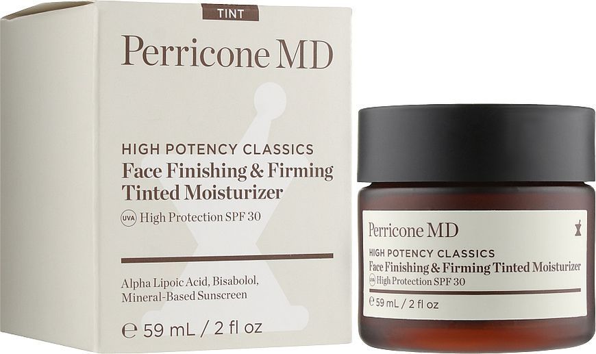 Зволожуючий крем для обличчя SPF30, Perricone MD Hight Potency Classics Face Finishing & Firming Moisturizer Tint SPF30, 59мл. 1251 фото