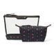 Косметичка Victoria's Secret 2 в 1 Beauty Bag Duo Черная с логотипом 0724 фото 2