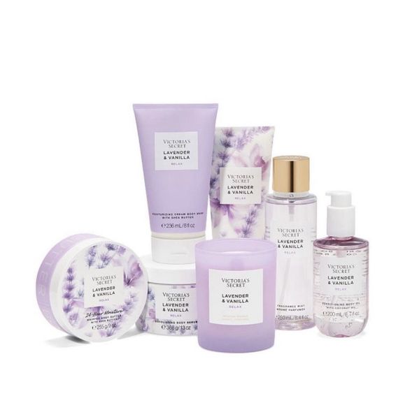 Подарочный набор Victoria's Secret Lavender & Vanilla RELAX Ultimate Ritual Kit 0576 фото