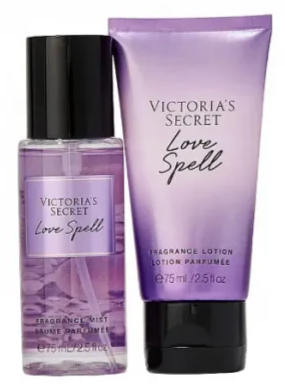 Подарунковий набір Victoria’s Secret Body Care Love Spell Mini Mist & Lotion Duo 0578 фото