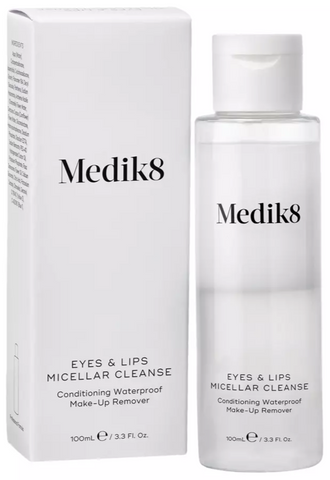 Засіб для зняття макіяжу з очей і губ Medik8 Eyes & Lips Micellar Cleanse 100мл. 1144 фото