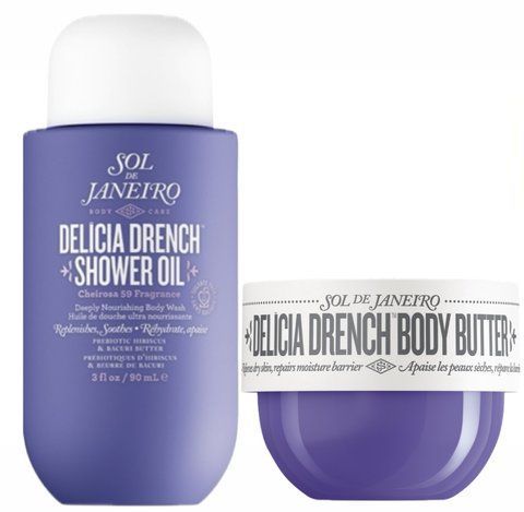 Набір Sol de Janeiro Delicia Drench Jet Set, Олійка для душу, Масло для тіла 1632 фото