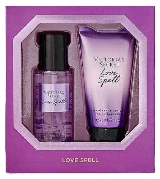 Подарочный набор Victoria’s Secret Body Care Love Spell Mini Mist & Lotion Duo 0578 фото