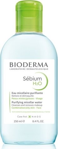 Мицеллярный лосьон Bioderma Sebium H2O Micellaire Solution 250мл. 0233 фото