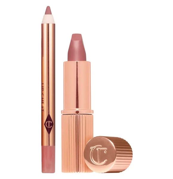 Набір для губ Charlotte Tilbury Mini Pillow Talk Lipstick & Liner Set 0771 фото