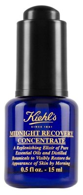 Нічний відновлювальний концентрат для обличчя Kiehl's Midnight Recovery Concentrate 15мл. 0743 фото