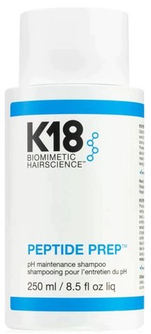 Шампунь з оптимізованим рівнем pH для частого використання K18 Hair Biomimetic Hairscience Peptide Prep PH Shampoo 250мл. 0644 фото